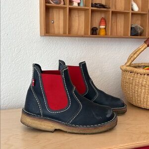 Duckfeet Roskilde (35 US 5) Navy Blue Red Boots